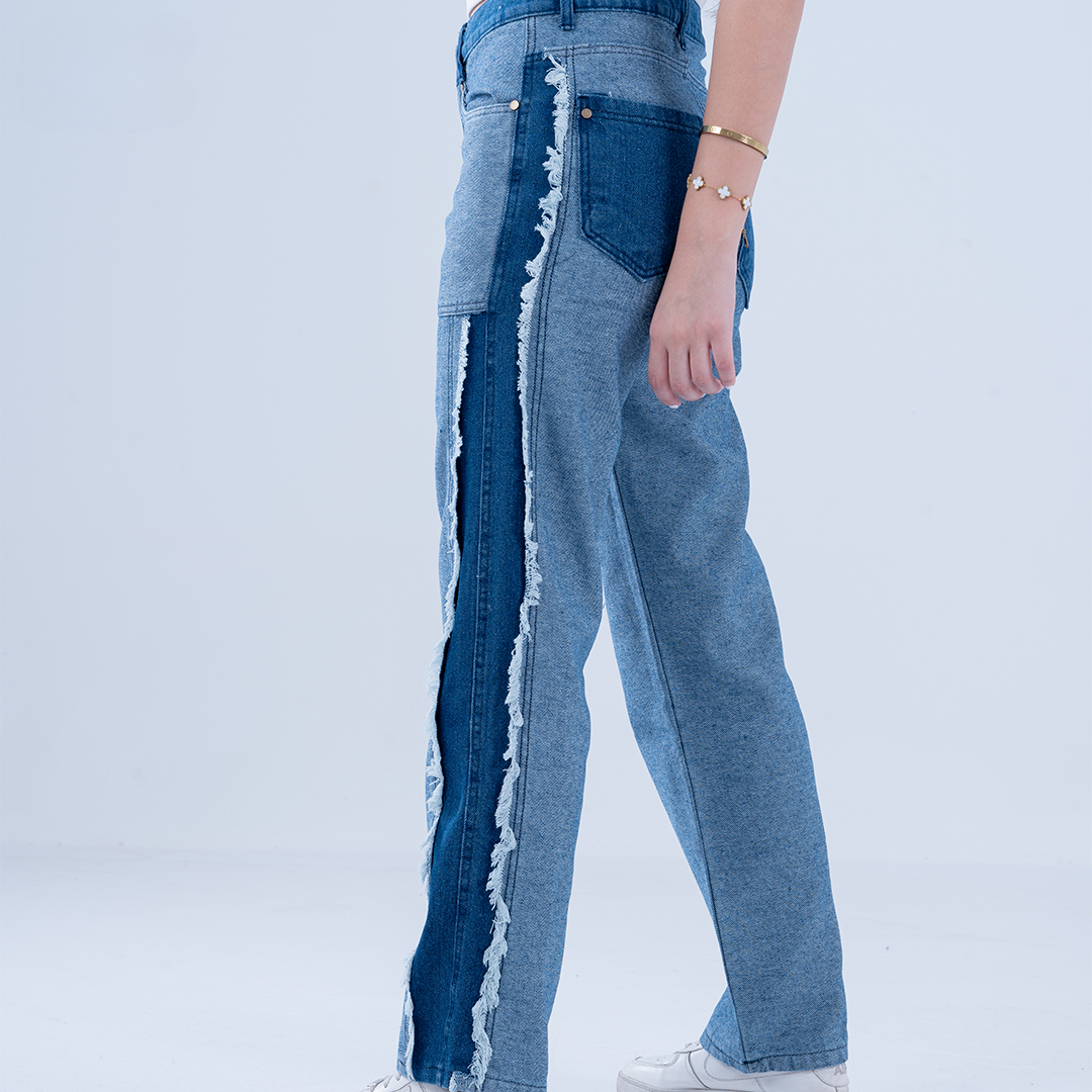 Exy Colorblock Jeans