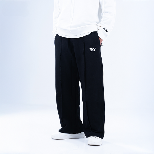 Blackout Melton Sweatpants