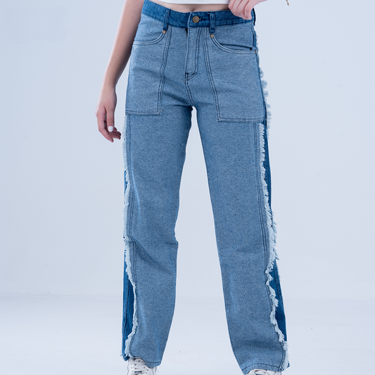 Exy Colorblock Jeans