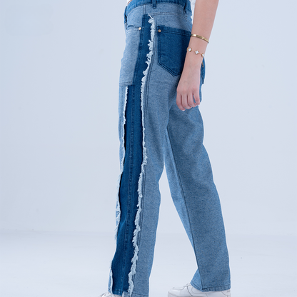 Exy Colorblock Jeans