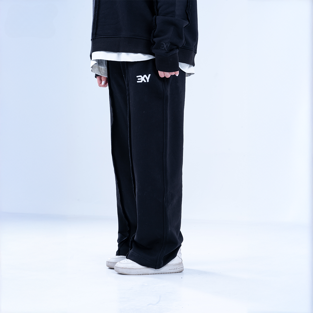 Blackout Melton Sweatpants